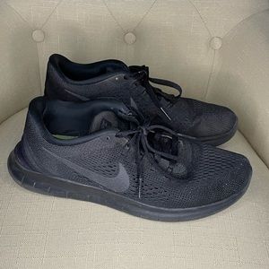 Black Nike sneakers